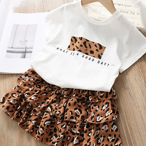 Butterfly Sleeve Letter T-shirt