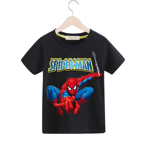 Casual Spiderman Pattern T-shirt