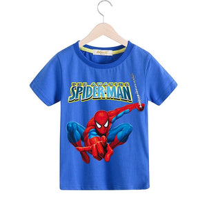 Casual Spiderman Pattern T-shirt