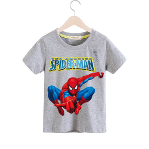 Casual Spiderman Pattern T-shirt