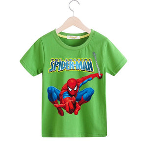 Casual Spiderman Pattern T-shirt