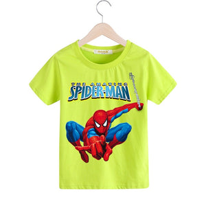 Casual Spiderman Pattern T-shirt