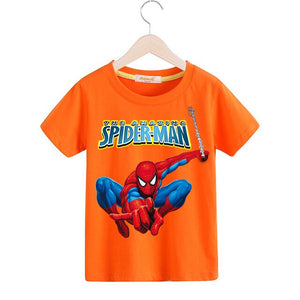 Casual Spiderman Pattern T-shirt