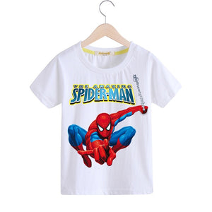 Casual Spiderman Pattern T-shirt