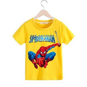 Casual Spiderman Pattern T-shirt