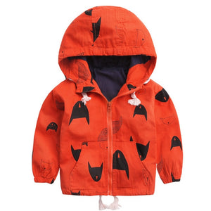 Cartoon Pattern Baby Boy Jacket