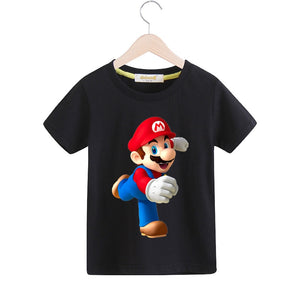 3D Mario Print T-shirt