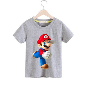 3D Mario Print T-shirt