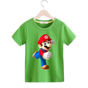 3D Mario Print T-shirt