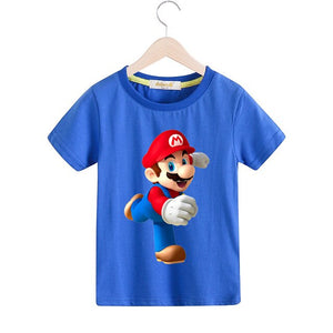 3D Mario Print T-shirt