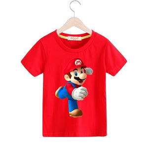 3D Mario Print T-shirt