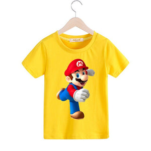 3D Mario Print T-shirt