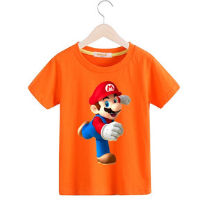 3D Mario Print T-shirt