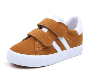 Casual Baby School Flat Leather Sneaker