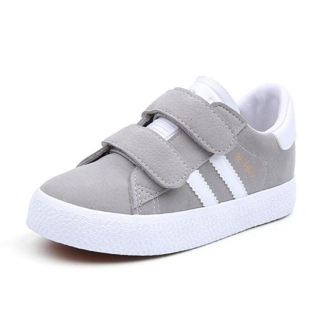 Casual Baby School Flat Leather Sneaker