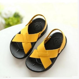 Leather Flat Fashion Sandals