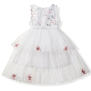 Solid Sleeveless Tutu Dress