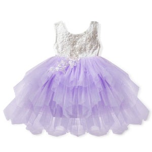 Solid Sleeveless Tutu Dress