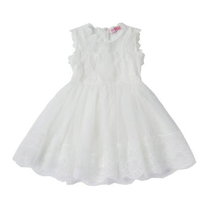 Solid Sleeveless Tutu Dress