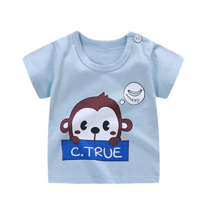 Cartoon Print T shirt Baby