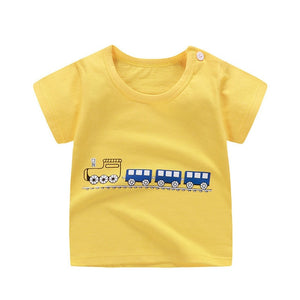 Cartoon Print T shirt Baby