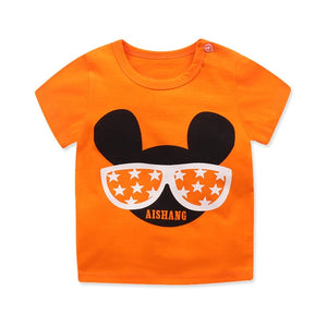 Cartoon Print T shirt Baby