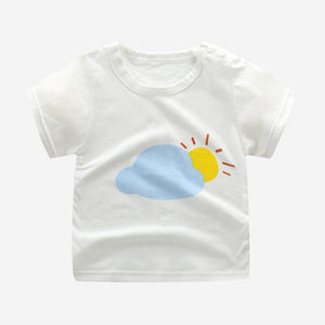 Cartoon Print T shirt Baby