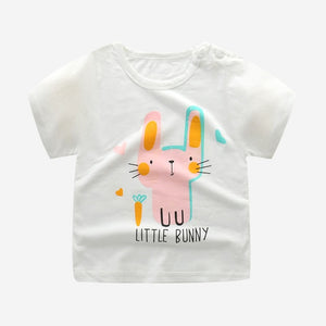 Cartoon Print T shirt Baby