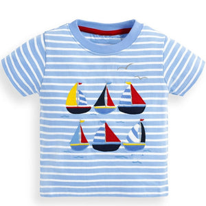 Cotton Tee Shirt Fille