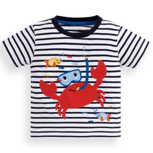 Cotton Tee Shirt Fille