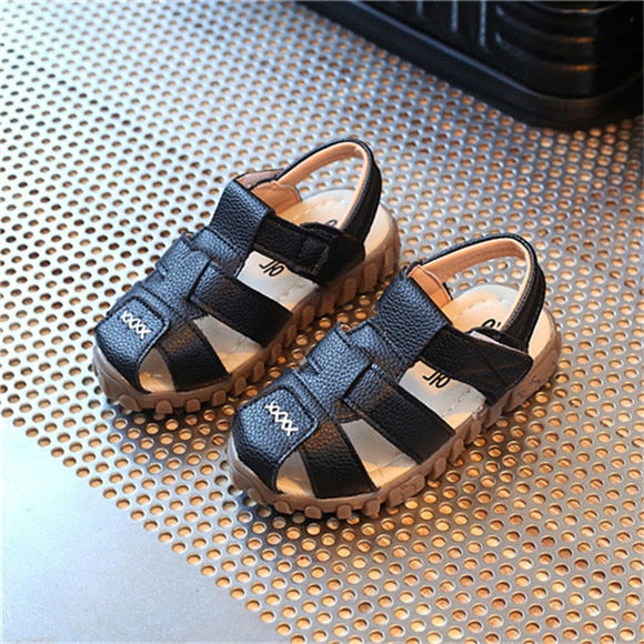 Closed Toe Toddler Boys Sandals