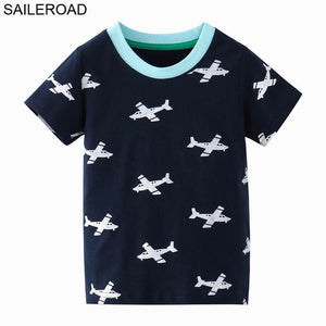 Rocket Space Pattern Shirt